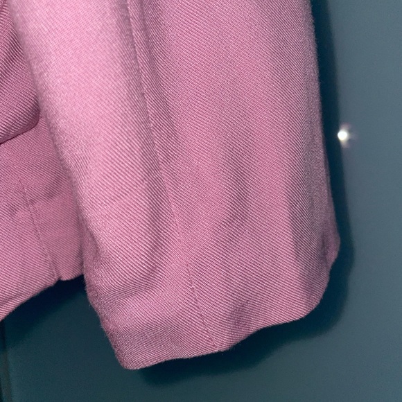 Loved, Like New Condition, Women’s Dusty Pink Tula Pocketed Blazer Jacket Size 6 - Picture 8 of 9